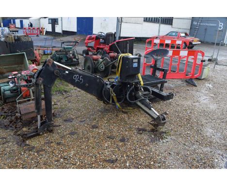 A Siromer back hoe hydraulic excavator from the Yancheng Tractor Factory, China