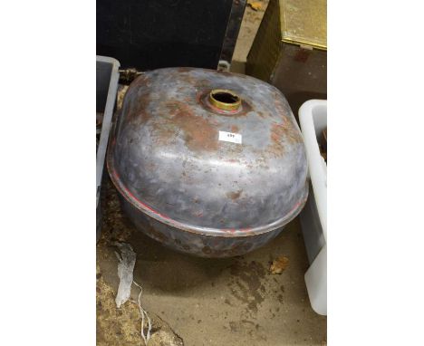 Vintage tractor fuel tank, brand unknown