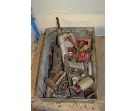 Box of various tools