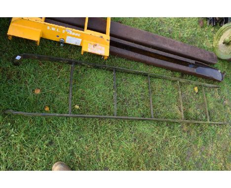 An iron ladder
