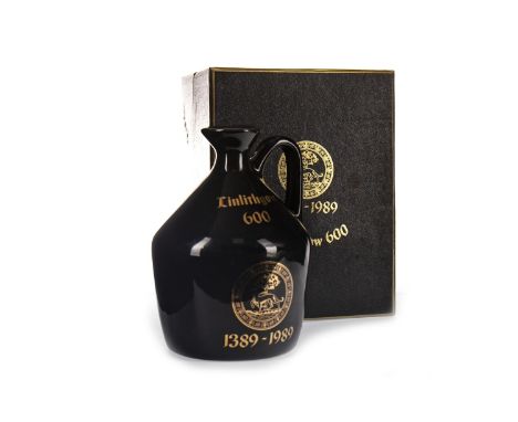 LINLITHGOW 600 AGED 10 YEARS Blended Scotch Whisky Bottled by Morrison Bowmore in 1989 to celebrate 600 years of Linlithgow b
