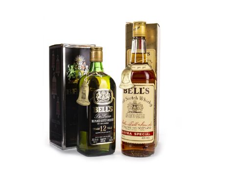 BELL'S 12 YEARS OLD Blended Scotch Whisky 75.7cl, 70° proof, in carton. BELL'S EXTRA SPECIAL Blended Scotch Whisky 75cl, 40% 