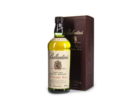 BALLANTINE'S 17 YEARS OLD Blended Scotch Whisky 70cl, 43% volume, in carton.