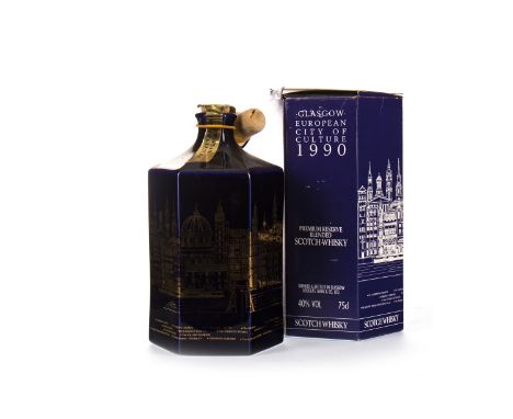 GLASGOW EUROPEAN CITY OF CULTURE 1990 Blended Scotch Whisky Blended and bottled by Douglas Laing &amp; Co. 75cl, 40% volume, 
