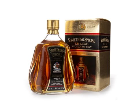 SOMETHING SPECIAL Blended Scotch Whisky 75cl, 40% volume, in carton.