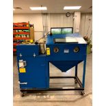Cyclone Blast Cabinet, Model 3624, Torit Dust Collection System, Model DC2000-3, 3/4-HP, 230 V, S/N