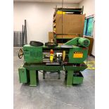 Doall Model C-4 Metal Cutting Band Saw, 132" Band Length, 460/50/3, S/N 234-834405, & Material Stand