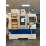 2005 Daewoo DMV3016L CNC Vertical Machining Center, Fanuc Series OI-MC CNC, 17" X 36" T-Slot Table,