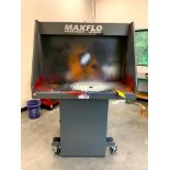 Maxflo Downdraft Table, Model MAXFLO-FB48, 120/60/1, 1.5-HP, S/N 17437, 46" X 22" Surface