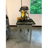Rockwell Radial Arm Saw, Model 12-RAS, 1.5-Hp, S/N IW3619