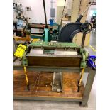 24" Pexto Model PX24-A Finger Brake, 16 Ga. Capacity, S/N 3/66
