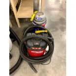 (2) Wall Mount Shop Vacs