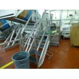 (Meat Batching Line) s/s operators platform 4-step