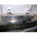 s/s hand wash sink 6-station touchless Itec