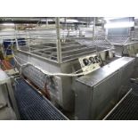(Formulation) s/s dual-shaft jacketed ribbon blender approx. 66 in. W. x 106 in. L. x 42 in. D.