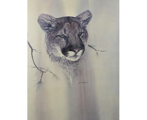 A Wall Hanging Print on Card After Phil Prentice, 71x56cm 