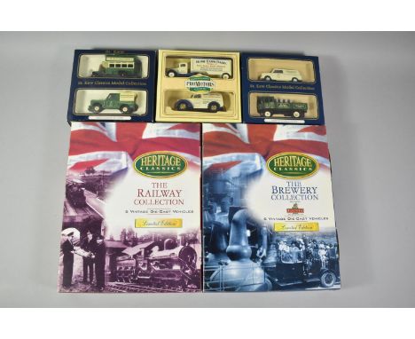 Five Boxed Diecast Sets, Vintage Vans, Brewery Collection, Railway Collection etc 
