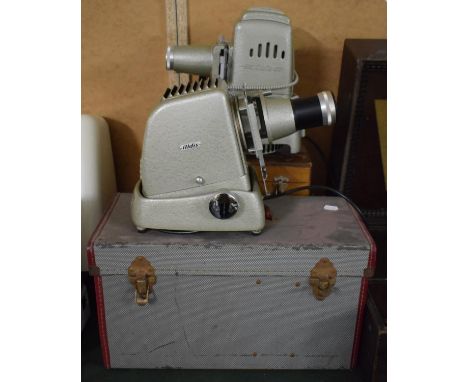 Two Vintage Aldis Slide Projectors in Carrying Cases 