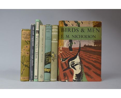 A Collection of Vintage and Later Published Books on a Topic of Birds to Include Call of the Birds by Charles S Bayne, 1956 F