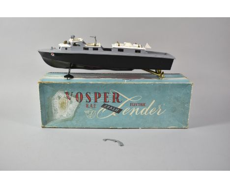 A Vintage V Model Vosper RAF Crash Tender in Original Cardboard Box 