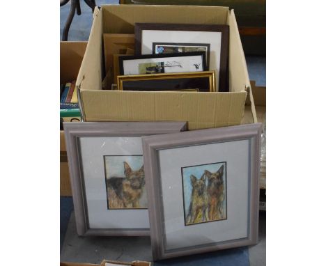 A Box of Various Pictures and Prints 