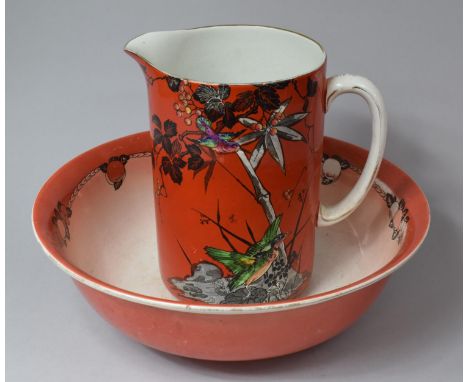 A Wilkinson Edwardian Toilet Jug and Bowl Set 