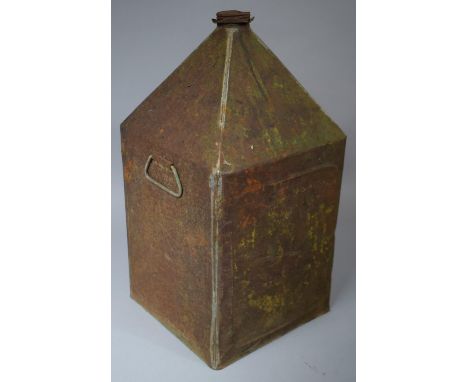 A Vintage Tin, 46cm high 