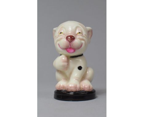 A Royal Worcester Novelty Pepper Pot in the Form of Seated Bonzo, Model 2855, 8cm high 