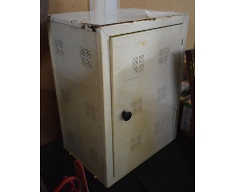 A Vintage Metal Meat Safe, 39cm Wide 