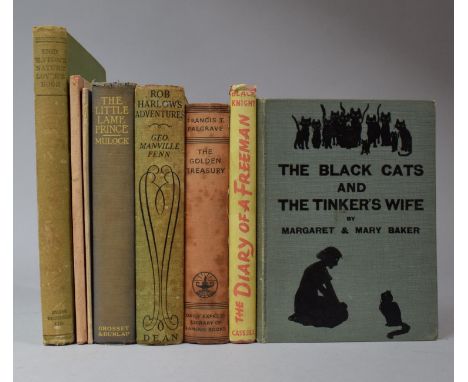 A Collection of Vintage Published Children's Books and Novels to Include Rob Harlow's Adventures by Geo. Manville Fenn, The G