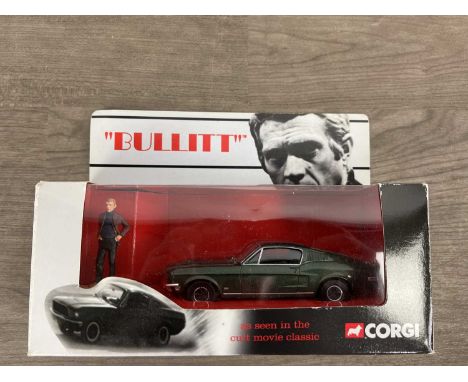 COLLECTION OF DIE-CAST MODEL VEHICLES with Corgi including 007 and Bullitt, Vanguards, Solido and Atlas Editions (Dinky brand