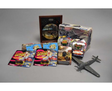 A selection of boxed blister pack collectable figures to include Harry Potter, The Hobbit An Unexpected Journey and Hercules,