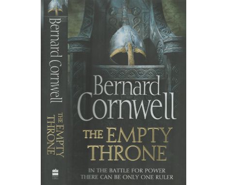 Empty Throne by Bernard Cornwell, First Edition hardback book 302 pages. Good Condition. All autographs come with a Certifica