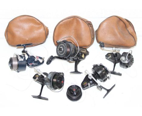 Five course fishing reels to include Abu &amp; Mitchell 
