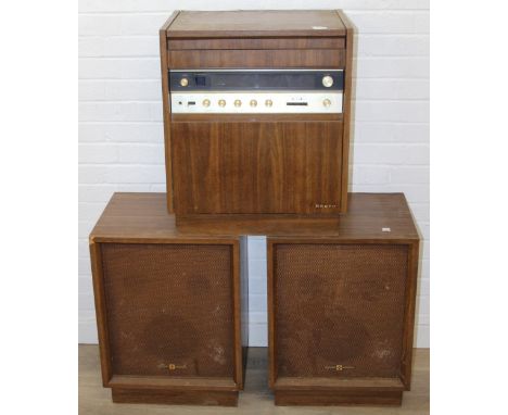 Vintage Onkyo 4 Channel Surround Stereo System and a pair of speakers, 65cm H