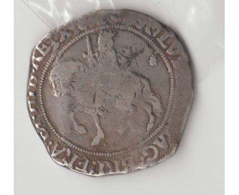 Hammered silver coins - Charles I (1625-1649) silver half crown, believed to be a (R) mint mark for Tower mint 1644-45, 13.86