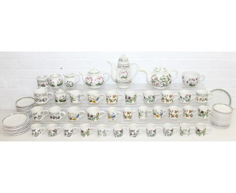 Portmeirion Botanic Garden - an extensive tea and coffee service in the Variations and Botanic Garden Pattern [2 boxes] 