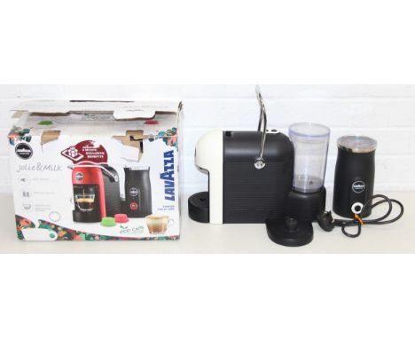 A Lavazza Jolie &amp; Milk coffee machine with original box 