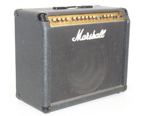Marshall Valvestate Model 8080 solid state lead guitar amplifier in case, 60cm wide