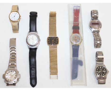 Mix of vintage watches to incl Swatch, Citizen, Citron etc