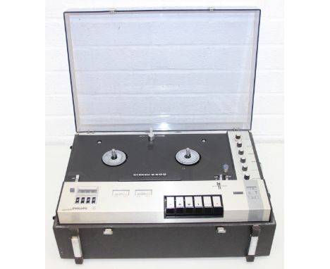 Vintage Philips stereo 4408 reel-to-reel player 