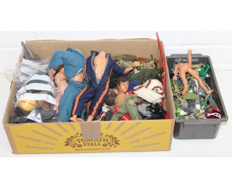 Qty of vintage Action Man toys and similar related items 