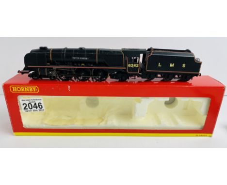 Hornby R2311 'City of Glasgow' Loco with NO Detail Pack, NO Instructions, Boxed - P&amp;P Group 1 (£14+VAT for the first lot 