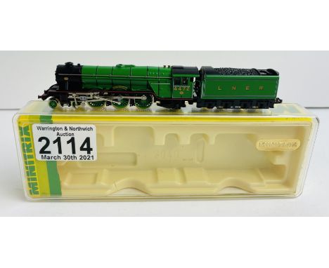 Minitrix N Gauge 'Flying Scotsman' LNER - Mint Unrun Boxed (outer box has minor wear) - P&amp;P Group 1 (£14+VAT for the firs