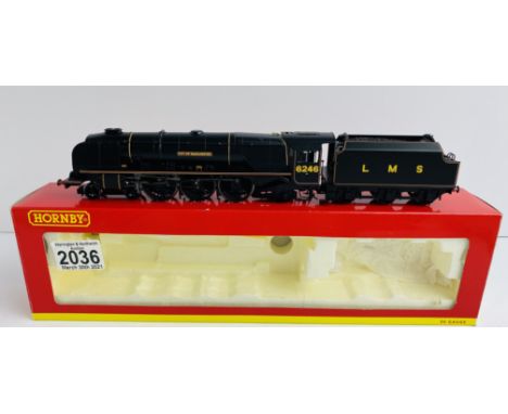 Hornby City of Manchester Loco with NO Detail Pack, NO Instructions, Boxed - P&amp;P Group 1 (£14+VAT for the first lot and £