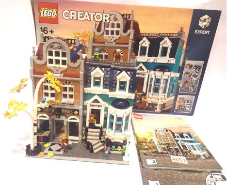 Lego 10270 bookshop model complete with instructions and box. P&amp;P Group 3 (£25+VAT for the first lot and £5+VAT for subse