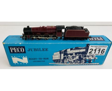 Peco NL-22 'Jubilee' Loco Unrun Condition, with Decal Sheet, Instructions, Boxed - P&amp;P Group 1 (£14+VAT for the first lot