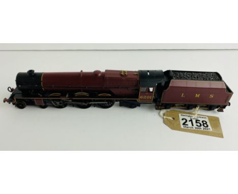Hornby ''Princess Elizabeth' LMS Locomotive Unboxed - Loco Drive Model - Lacking rear coupling P&amp;P Group 1 (£14+VAT for t