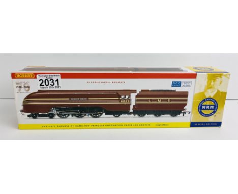 Hornby NRM Duchess of Hamilton Loco with Detail Pack, NO Instructions, Boxed - P&amp;P Group 1 (£14+VAT for the first lot and