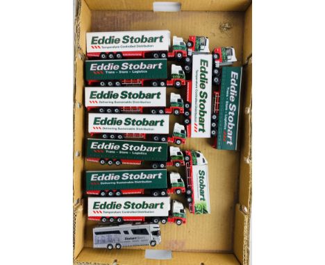 11x 1:76 Scale 'Eddie Stobart' HGV Models (See Picture) All Unboxed - P&amp;P Group 1 (£14+VAT for the first lot and £1+VAT f